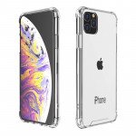 Wholesale iPhone 11 Pro (5.8in) Crystal Clear Transparent Case with Bumper Corner (Clear)